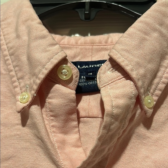Polo by Ralph Lauren Pink Casual Button Down Shirt Boys - Picture 8 of 9
